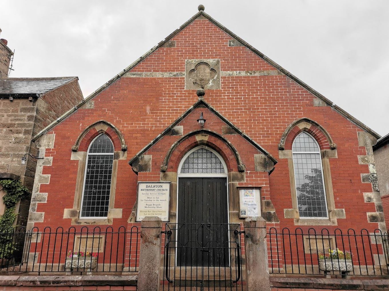 Dalston Methodist Church, where the choir rehearses